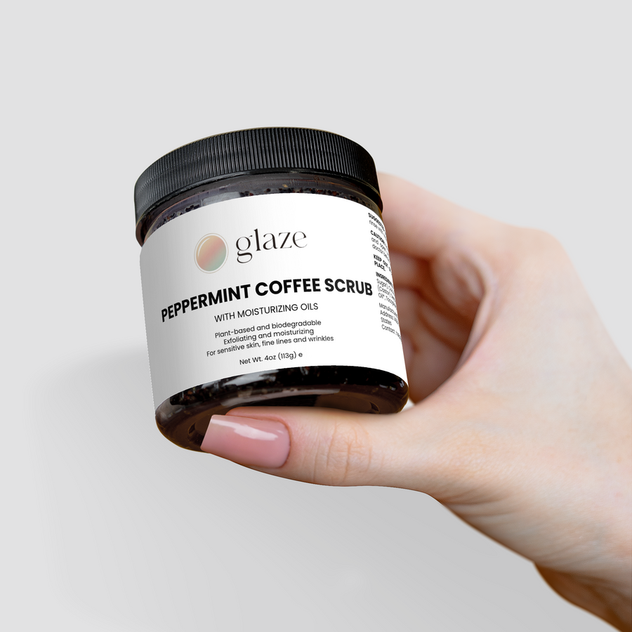 Peppermint Coffee Scrub